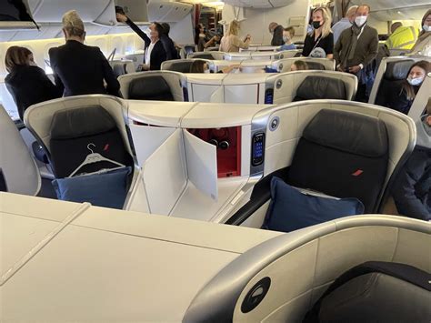the new air france business seat.